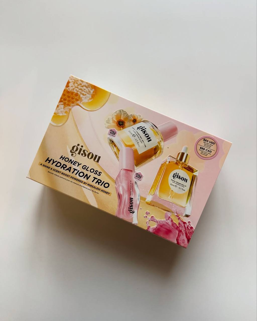 پک مراقبتی و آرایشی گیسو مو و لب