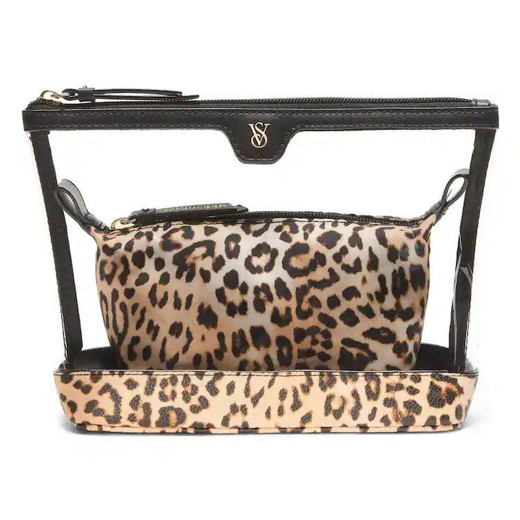 کیف آرایشی بهداشتی دو تیکه ویکتوریا سیکرت