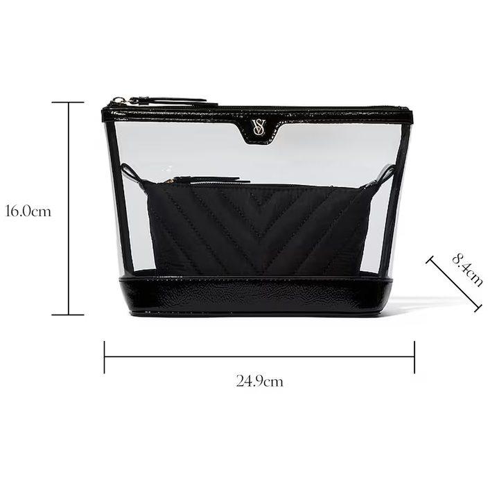 کیف آرایشی بهداشتی دو تیکه ویکتوریا سیکرت