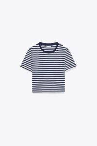 تیشرت ساده کوتاه زارا