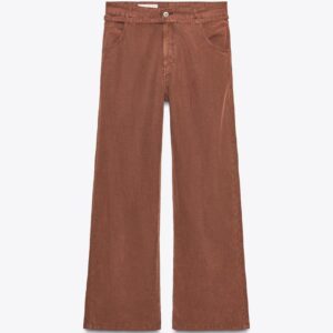 شلوار کتان بگ زارا