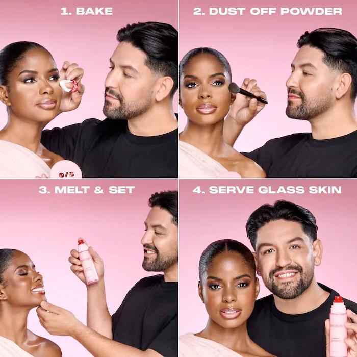 اسپری فیکس پودر مات گلس وان سایز