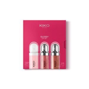 پک ۳ عددی لیپ گلاس کیکو میلانو (Glossy Lip Set)
